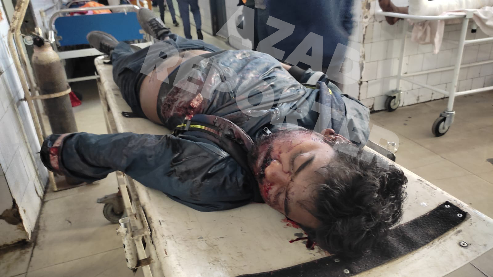 Sakchi jail road accident