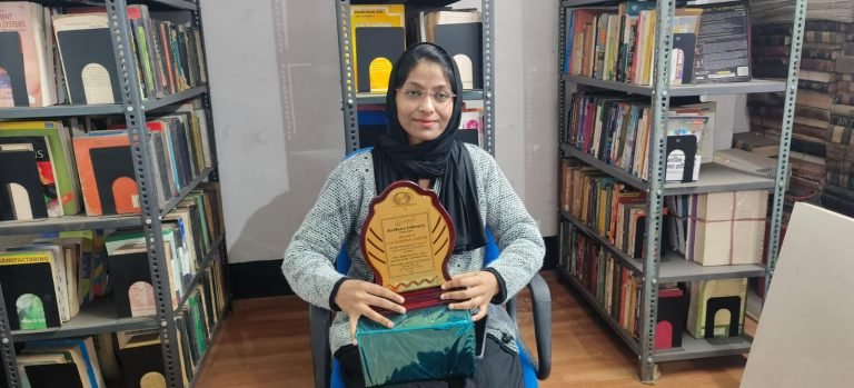 मानगो के Al Hera Library में CA शकीना जहां को किया गया सम्मानित