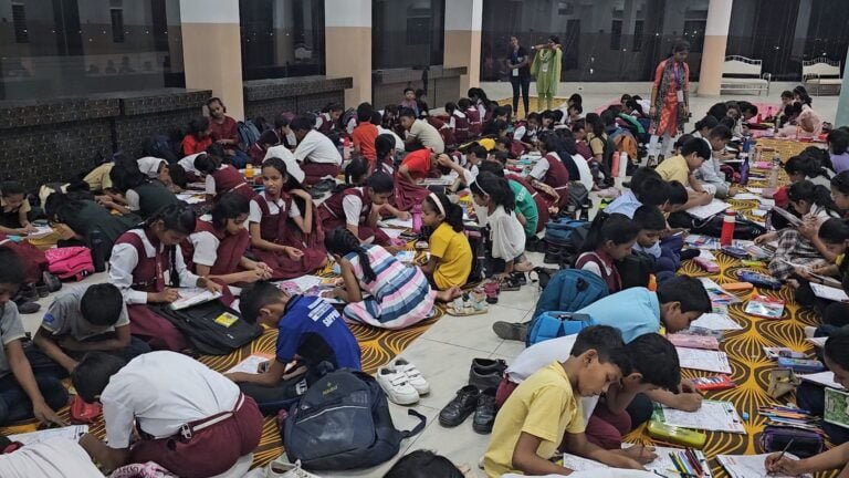 Drawing Competition Organised By SIP Abacus Zakirnagar Branch Jamshedpur