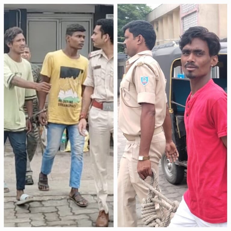 बाइक चोरी के मामले में परसुडीह थाना ने तीन अभियुक्तों कों भेजा जेल।