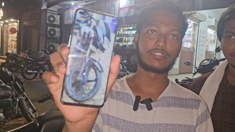 इलाजरत भाई को देखने आए युवक की गुरु नानक हॉस्पिटल के बाहर से चोरी हुई बाइक