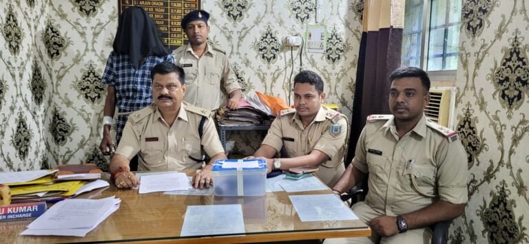 कपाली में युवक के पास से मिला हथियार, पुलिस ने किया गिरफ्तार
