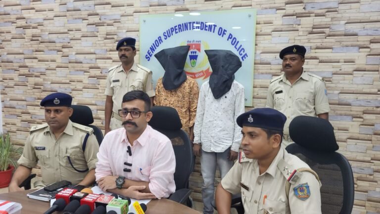 ग्राम गदड़ा में हत्या मामले में पुलिस की त्वरित कार्रवाई, दो आरोपी गिरफ्तार