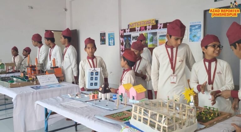 पैगाम ए इस्लाम इंग्लिश स्कूल में साइंस एग्जीबिशन का आयोजन