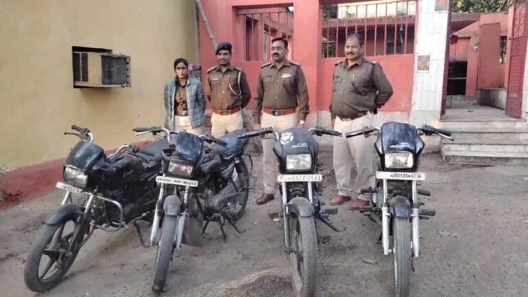 Jamshedpur में मोटरसाइकिल चोरी के खिलाफ बड़ी कार्रवाई, तीन अपराधी गिरफ्तार
