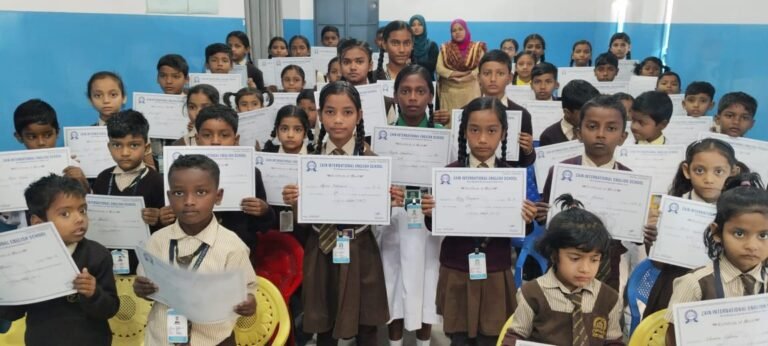 जैन इंटरनेशनल इंग्लिश स्कूल, कपाली में आयोजित हुआ एनुअल प्राइज डे कार्यक्रम