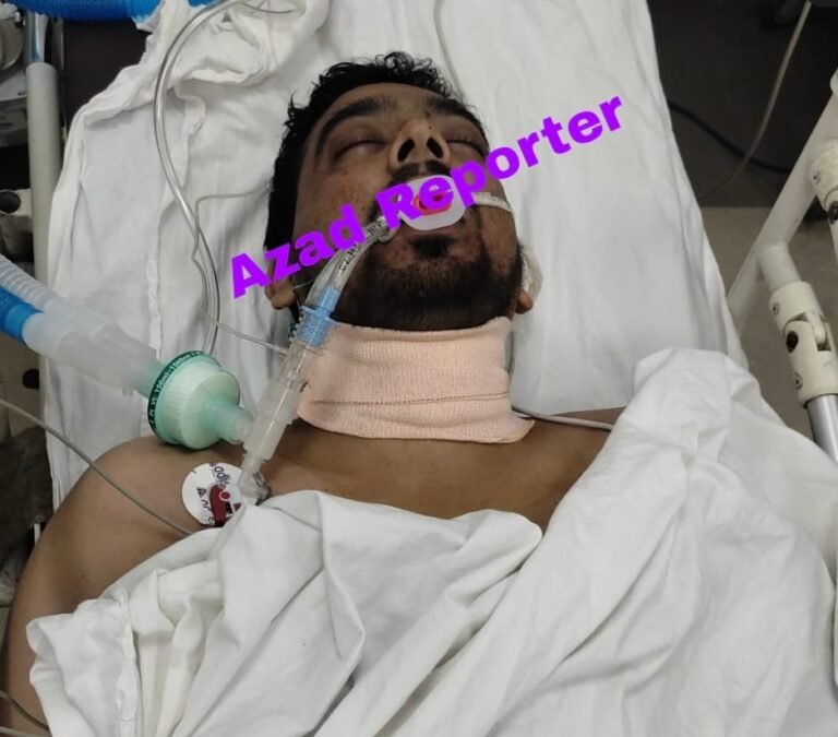 जमशेदपुर के आजादनगर में युवक ने काटा अपना गला, मानसिक तनाव के कारण था परेशान…