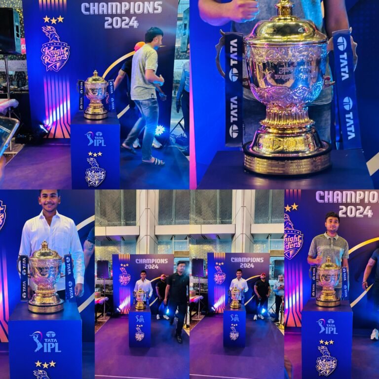 आईपीएल ट्रॉफी जमशेदपुर पहुंची, फैंस में दिखी उत्सुकता…