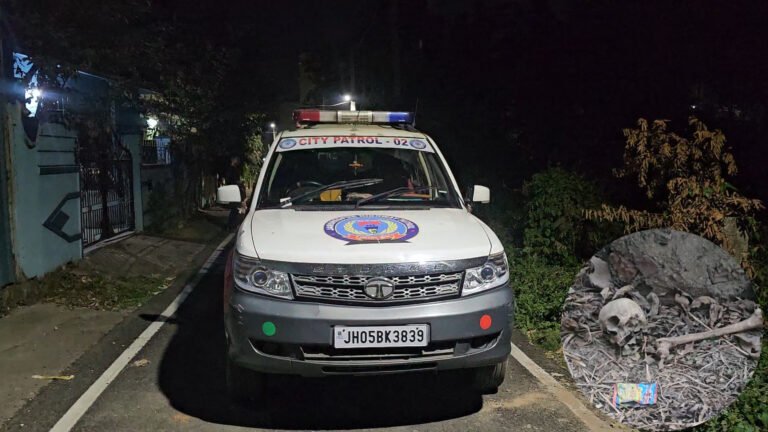 जमशेदपुर के मानगो में मिला मानव कंकाल, पुलिस जांच में जुटी