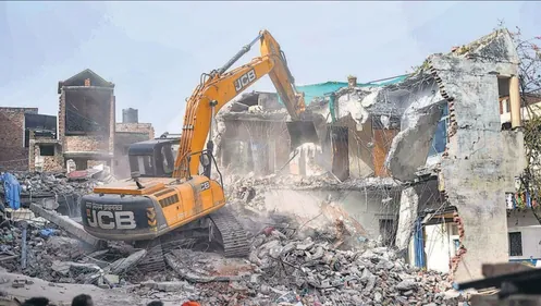 15 दिन के बाद फ़िर आदित्यपुर में शुरू हुआ औद्योगिक क्षेत्र में अतिक्रमण हटाओ अभियान, 200 से अधिक अवैध निर्माण पर होगी कार्रवाई