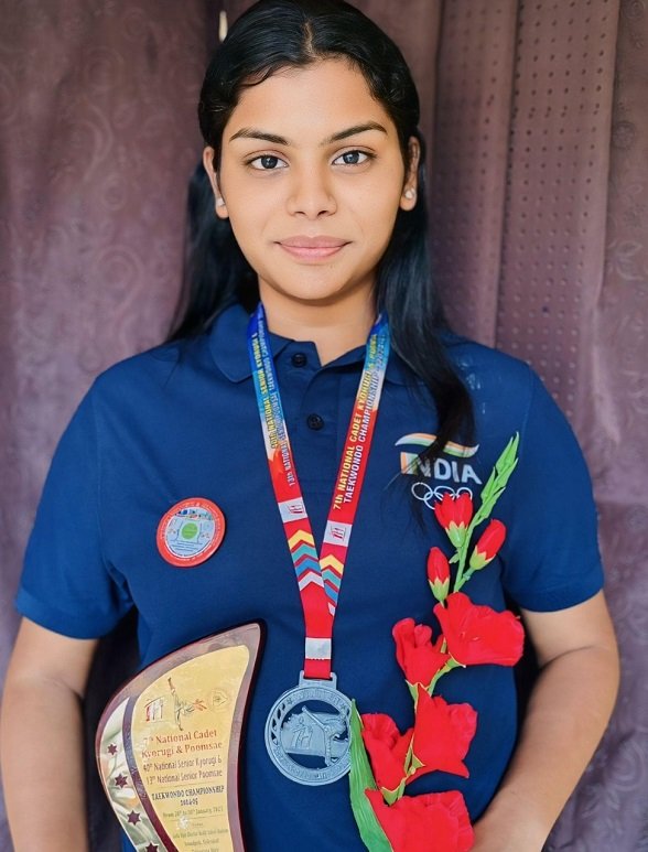 अर्चिता मोहंती बनी झारखंड की पहली ताइक्वोंडो रजत पदक विजेता…