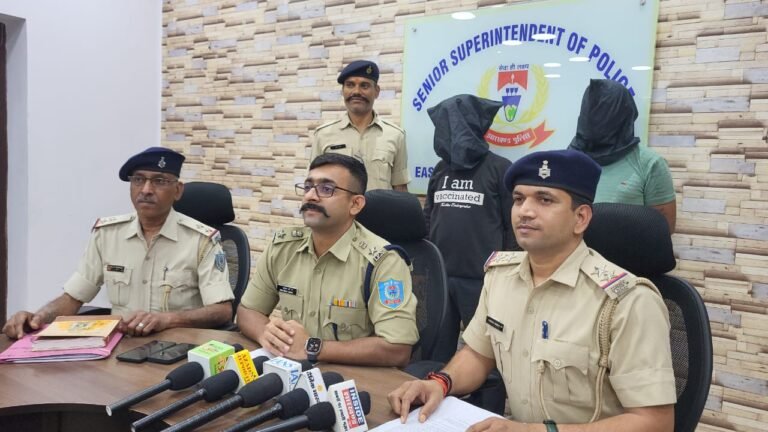 टाटा सूमो चोरी मामले मे पुलिस को मिली सफलता, दो आरोपी गिरफ्तार एक फरार