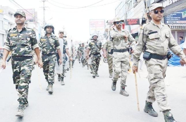 पर्व को लेकर रांची मे सुरक्षा के पुख्ता इंतजाम…