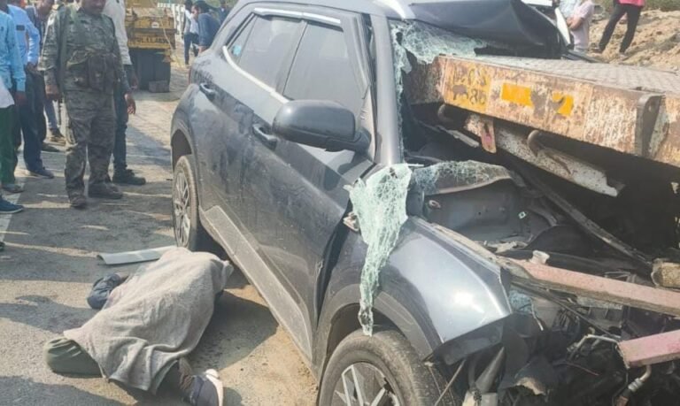 गिरीडीह मे हुआ सड़क हादसा , जमशेदपुर के आज़ादनगर के मछली व्यापारी की हुई मौत…