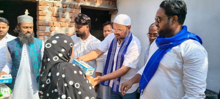 आजाद समाज पार्टी के प्रदेश अध्यक्ष ने जरूरतमंदों में बांटी ईद मुबारक किट…