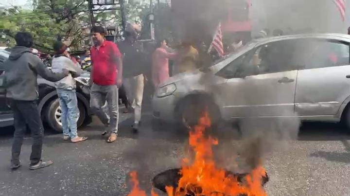 फ्लाईओवर पर रैंप के विरोध में उतरे आदिवासी संगठन , रांची हुआ बंद…