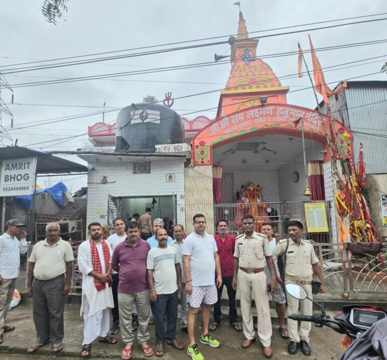 Jamshedpur: मानगो NH-33 में स्थित राम लक्ष्मण हनुमान मंदिर में चोरी,ध्वनि यंत्र और नगद रुपये ले उड़े चोर…