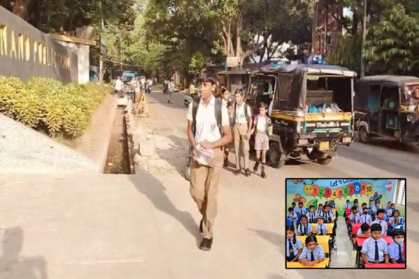 गर्मी छुट्टी के बाद शहर के स्कूलों में लौटी रौनक…