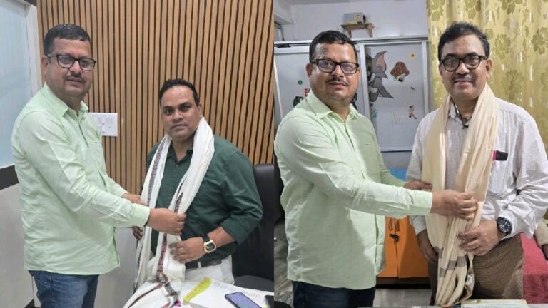 चिकित्सक दिवस के अवसर पर डॉक्टर अजय मिश्रा और डॉक्टर राजू कुमार को किया गया सम्मानित…