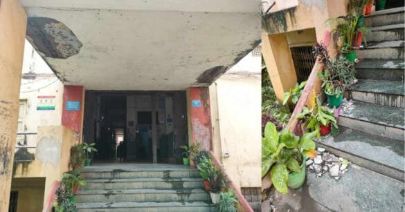 खंडहर बनता जा रहा जमशेदपुर वर्कर्स कॉलेज, छत से गिरता प्लास्टर, जहरीले सांपों ने डाला डेरा…