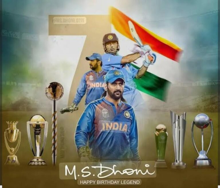 Happy Birthday MS Dhoni: The Gem of Indian Cricket!! एक झलक उनके अब तक के पूरे क्रिकेट जर्नी पर…