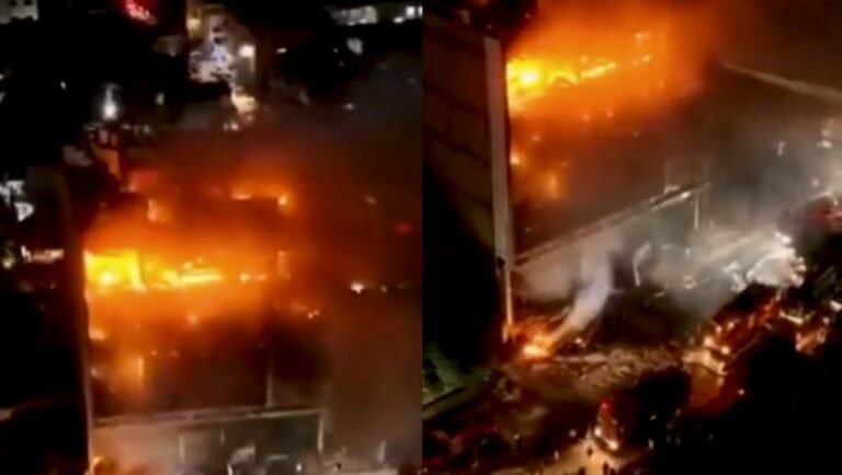 भीषण आग से मचा कोहराम!! इराक के शॉपिंग मॉल में भूषण आग, लगभग 50 लोगों की ज़िंदा जलकर मौत, दर्जनों घायलवो…