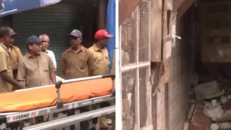 मुंबई के बांद्रा में दर्दनाक हादसा!! सिलेंडर ब्लास्ट से तीन मंजिला चॉल ढही, मलबे में फंसे 10 लोग, 7 को बचाया गया…