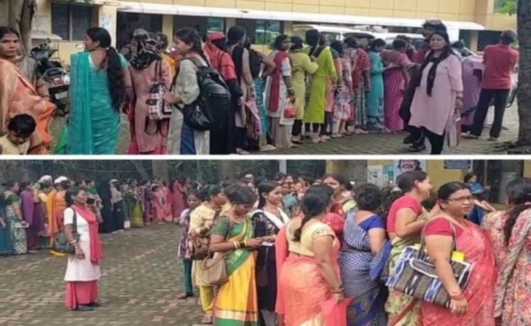 Jamshedpur: मईयां सम्मान योजना की राशि न मिलने से महिलाओं में नाराज़गी, सत्यापन शिविर में लगी लंबी कतारें…