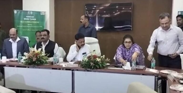 झारखंड में माइनिंग टूरिज्म को बढ़ावा देने के लिए झारखंड पर्यटन निगम और सीसीएल के बीच MoU…