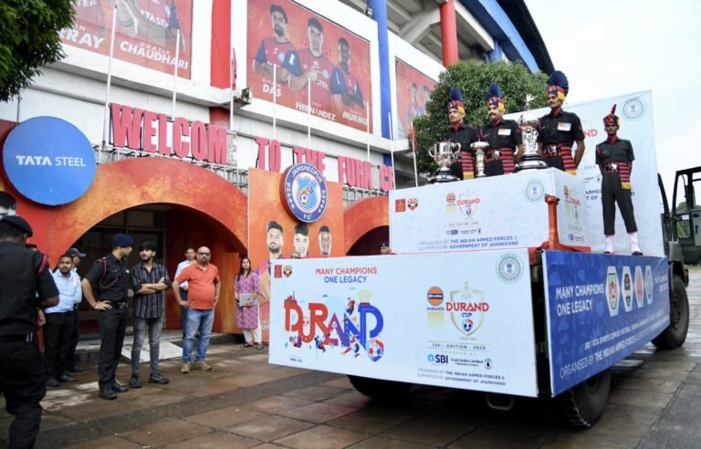 Durand Cup 2025: J.R.D. टाटा स्पोर्ट्स कॉम्प्लेक्स में कल JFC और भारतीय सेना एफटी आमने-सामने…