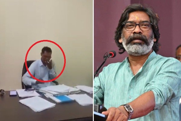 दफ्तर में खुलेआम सिगरेट पीने वाला कर्मचारी हुआ सस्पेंड, CM ने दिया आदेश…