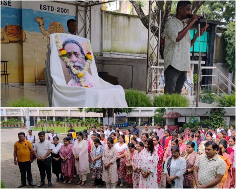 दिशोम गुरु शिबू सोरेन की याद में R.M.S. हाई स्कूल, खुटाडीह में शोक सभा का आयोजन…