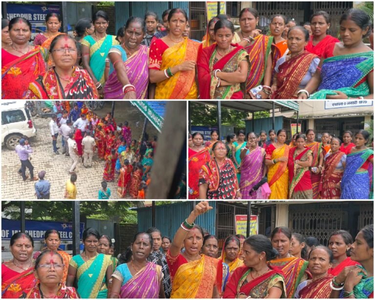 Jamshedpur: दो साल से पानी की समस्याओं से जूझ रहे हैं डिमना बस्ती के लोग, नाराज़ लोगों ने नगर निगम के बाहर किया ज़ोरदार प्रदर्शन…
