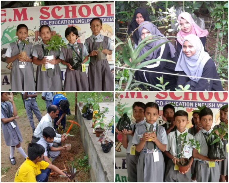 Jamshedpur: A.E.M. English School Mango में छात्रों ने किया वृक्षारोपण, कक्षा 3 से 10 तक के बच्चों ने लगाए पौधे…