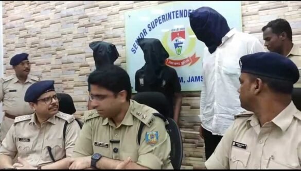 Jamshedpur: परसुडीह में हुए रवि यादव फायरिंग कांड का जमशेदपुर पुलिस ने किया खुलासा, मुख्य आरोपी समेत तीन गिरफ्तार…