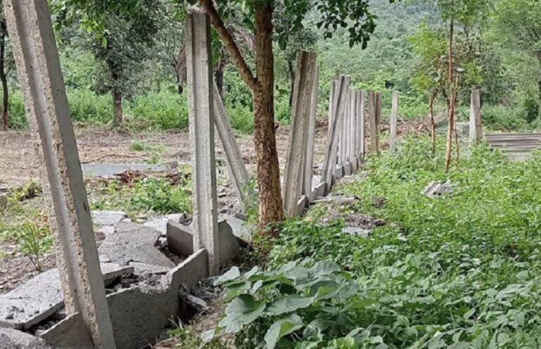 चांडिल में ग्रामीणों का जमीन बचाने के लिए संघर्ष, भू-माफियाओं को खदेड़ा…