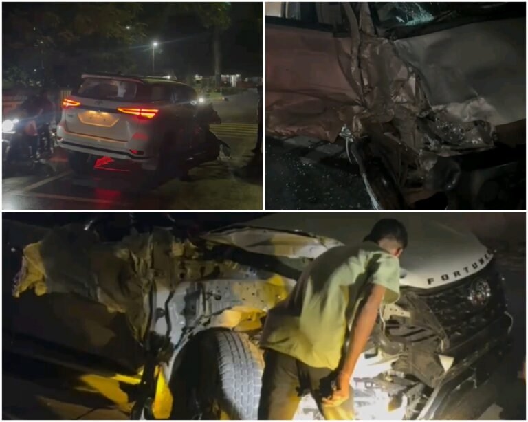 जमशेदपुर में फ़िर एक बार सड़क दुर्घटना: धतकीडीह में फॉर्च्यूनर और इको वैन की जोरदार टक्कर…