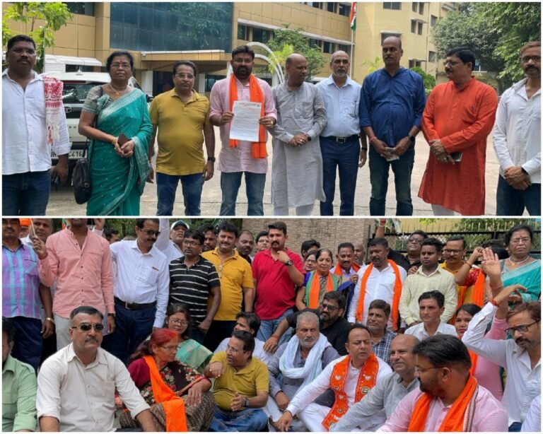 Jamshedpur: सूर्या हांसदा एनकाउंटर और रिम्स-2 जमीन विवाद को लेकर BJP कार्यकर्ताओं और सहयोगियों का डीसी कार्यालय के बाहर हंगामा, सौंपा गया ज्ञापन…