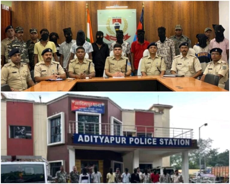 सरायकेला में वाहन चोर गिरोह का पर्दाफाश, 10 गिरफ्तार और 4 नाबालिग निरुद्ध, 17 बाइक व पिकअप बरामद…