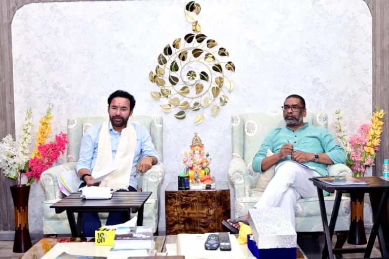 मुख्यमंत्री हेमंत सोरेन और केंद्रीय कोयला मंत्री जी. किशन रेड्डी की बैठक, कोयला व खनन क्षेत्र से जुड़े मुद्दों पर हुई अहम चर्चा…