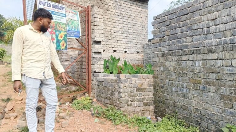 फदलोगोड़ा में सरकारी नल पर कब्जा कर चल रही नर्सरी, ग्रामीणों में आक्रोश