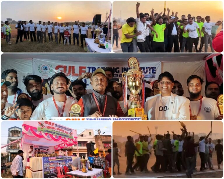 Gulf Training Institute में एनुअल क्रिकेट टूर्नामेंट संपन्न, HVAC टीम बनी चैम्पियन…
