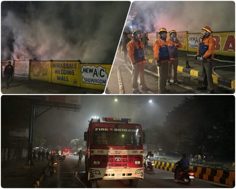 जमशेदपुर के जुगसलाई फाटक में स्थित टायर गोदाम में लगी भीषण आग, दमकल की दो गाड़ियां पहुंचीं मौके पर…