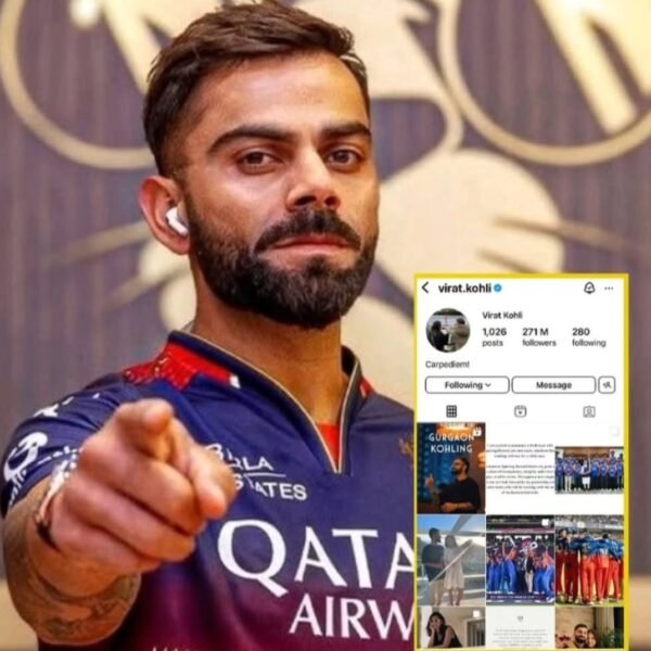 BREAKING: विराट कोहली का Instagram हैंडल रातों-रात गायब, फैंस में बढ़ी बेचैनी…