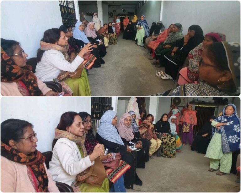 Jamshedpur: मानगो नगर निगम मेयर प्रत्याशी डॉ. बनिता सहाय के जनसंपर्क अभियान में उमड़ा जनसैलाब…