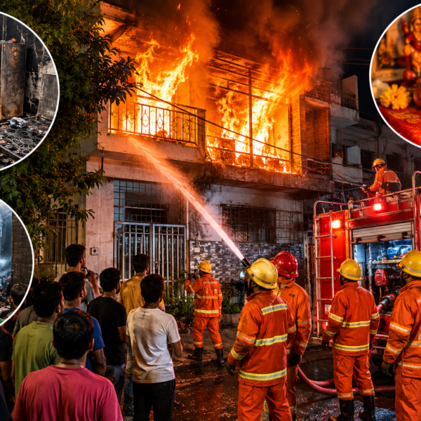 जमशेदपुर : पूजा के दीये से लगी आग, सोनारी के घर में लाखों की संपत्ति&hellip;