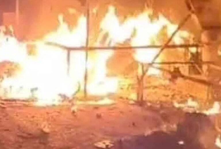 JHARKHAND: मेदिनीनगर के सब्जी बाजार में भीषण आग, कई दुकानें जलकर राख; लाखों की संपत्ति स्वाहा