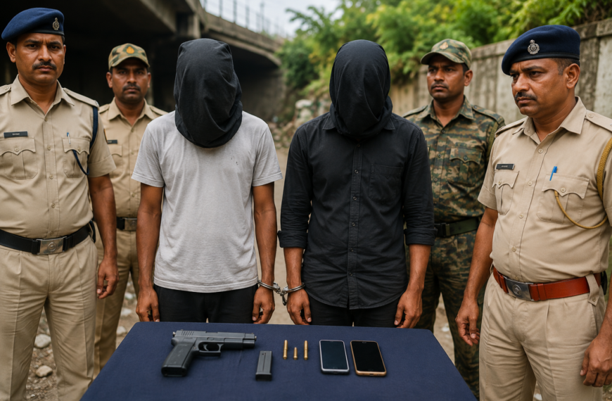 जमशेदपुर: जुगसलाई में अवैध हथियार कारोबार पर पुलिस की कार्रवाई, दो आरोपी&hellip;