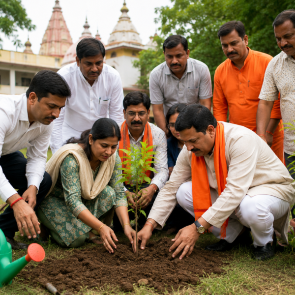 जमशेदपुर : विश्व पर्यावरण दिवस पर भाजपा गोलमुरी मंडल ने किया पौधारोपण, पर्यावरण संरक्षण का&hellip;