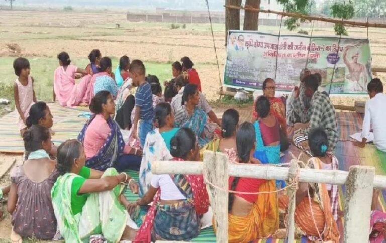 रिम्स-2 परियोजना के विरोध में ग्रामीणों का अनिश्चितकालीन धरना, मुआवजा और पुनर्वास की मांग तेज..